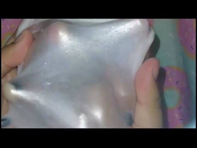 Glue Stick Slime!. without microwave
