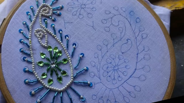 Hand Embroidery Beats Stitch by Amma Arts