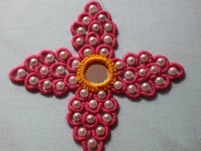 Hand Embroidery designs | Bullion knot stitch | Stitch and Flower-130