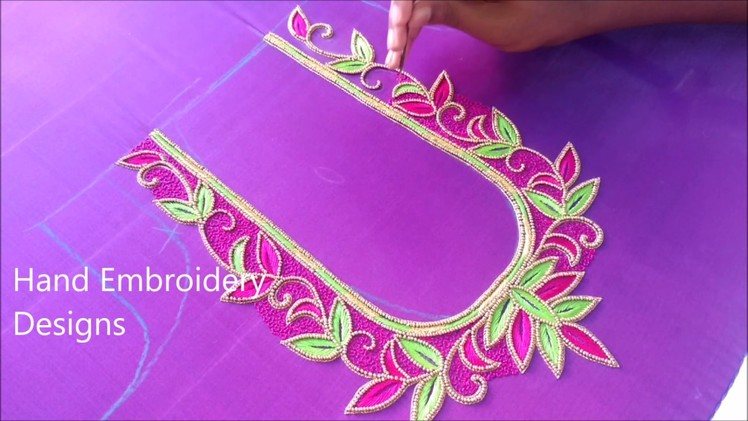 Hand embroidery designs, easy embroidery stitches for beginners, basic hand embroidery stitches