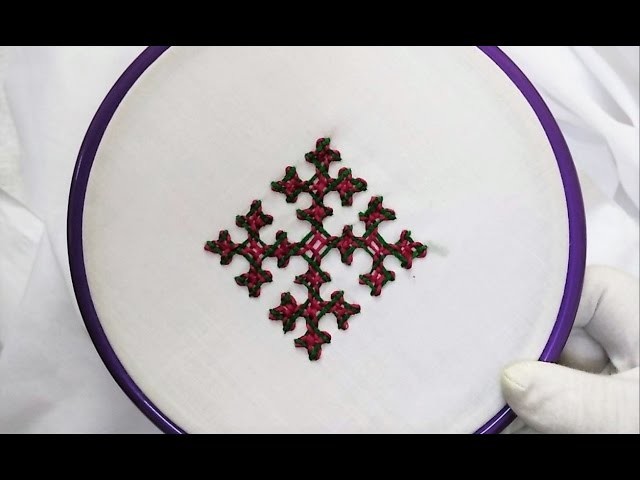 Hand Embroidery - Gujrati Stitch