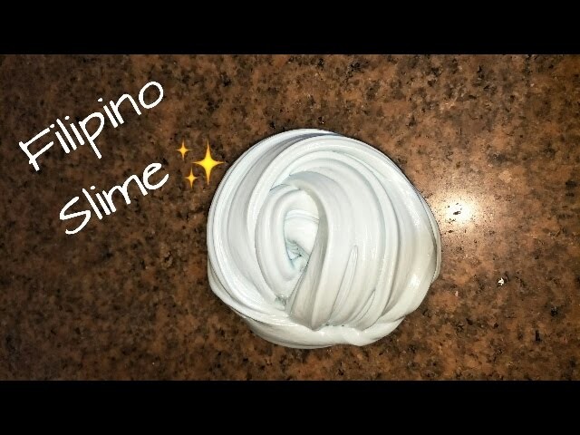 How to make Fluffy Slime(Filipino ingredients)????✨+ How to swirl your slime????????|| ACDonut