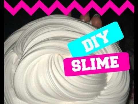 How To : Make Fluffy Slime (For Beginners)