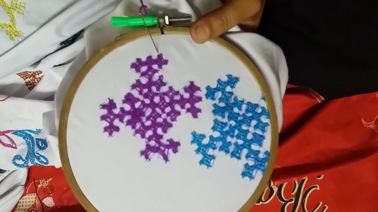 How to make sindhi hand embroidery    Handy work