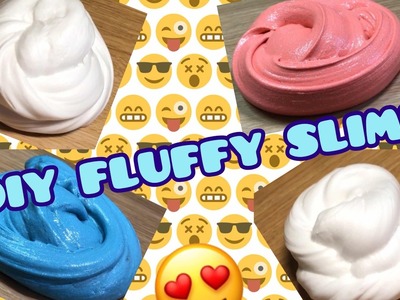 How To Make The Best Fluffy Slime In 5 Minutes without borax!