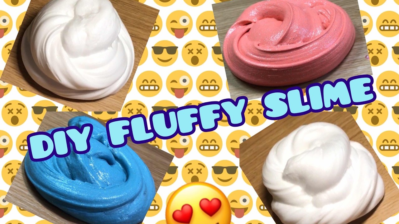 How To Make The Best Fluffy Slime In 5 Minutes Without Borax!