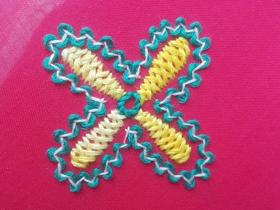 Komal Stitch Flower Stitch hand embroidery