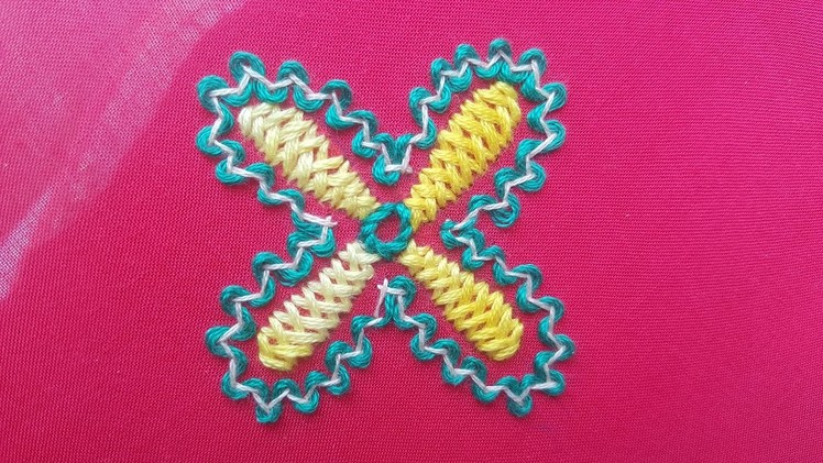Komal Stitch Flower Stitch hand embroidery