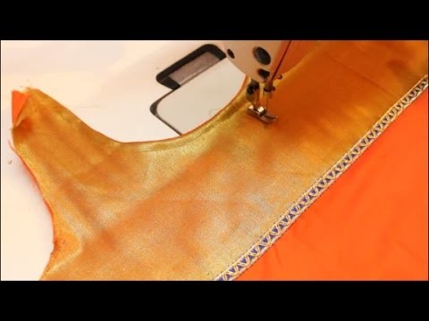 Kurta Stitching With Neckline (DIY)