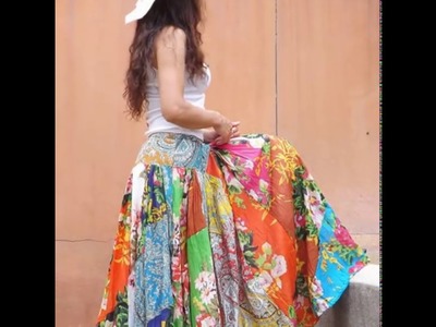 Making Patchwork Skirts Trendy http:.www.ablaaclothingpai.com.