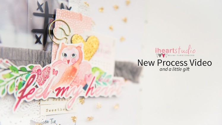 Middle of March Love: Scrapbook Process