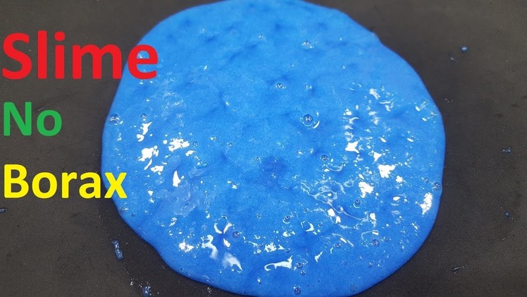 No Borax ,ect ! How to make slime with baby bath foam !!!
