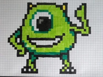 Pixel Art : MONSTRES ACADEMY #3