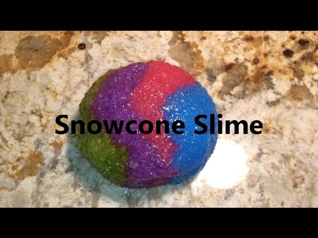 Snowcone Slime
