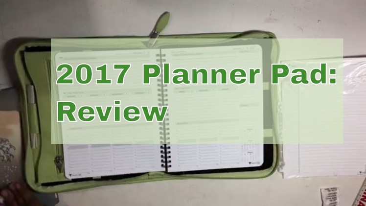 2017 Planner Pad Review