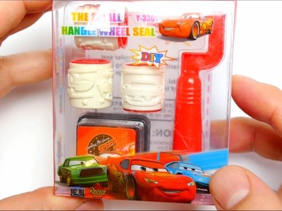 Disney Cars - Handle Wheel Seal Stamps - DIY Kit