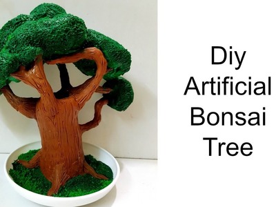 DIY Artificial Bonsai Tree.DIY Fairy garden Tree.DIY Wire Tree.DIY Pixie Dust Tree