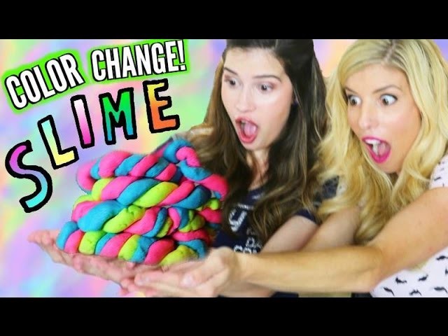 DIY COLOR CHANGING SLIME!!! | How to MAKE the BEST Slime!