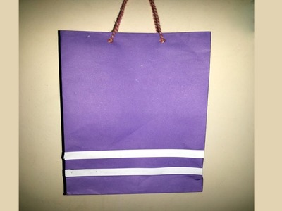 DIY craft How to Make a Paper Bag