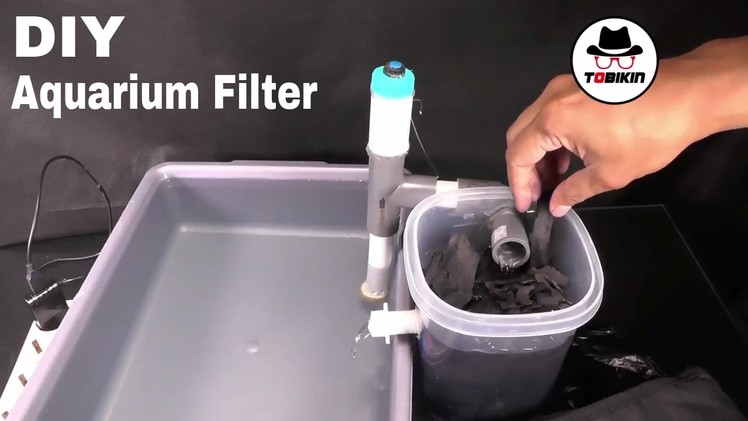 DIY Homemade Aquarium Filter (Simple Fish Tank Filter)