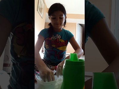 How to make fluffy slime with Shaving cream Gain