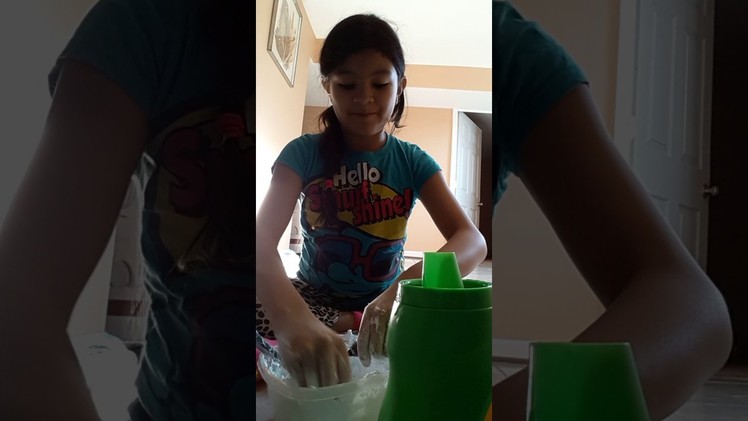 How to make fluffy slime with Shaving cream Gain