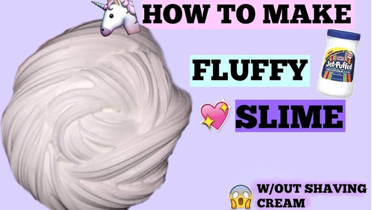 How to make fluffy slime without shaving cream (using filipino ingridients)