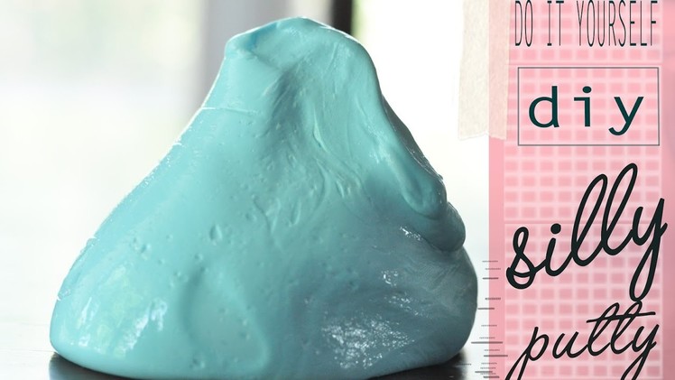 How to make slime.putty (WITHOUT GLUE)