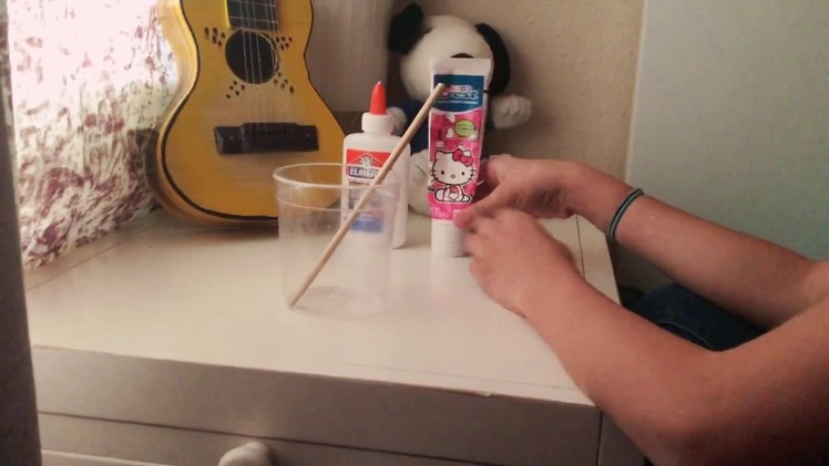 ????How To Make Slime???? w. ????Tooth Paste And Glue???? *Read Description If Needed*????