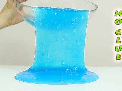 How to make Slime Without Glue, Real Without  Glue Slime, No Glue