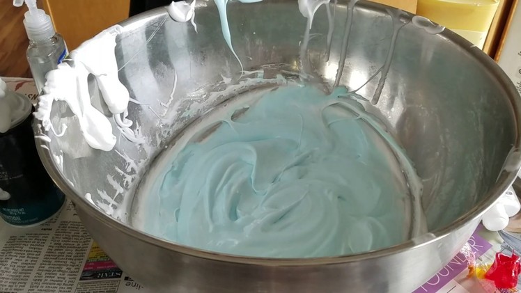 How to make super-stretchy bubble gum slime