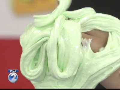Local expert demonstrates how to make safe slime at home