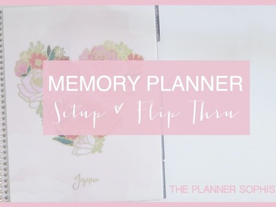 Memory Planner Chatty Setup & Flip Through