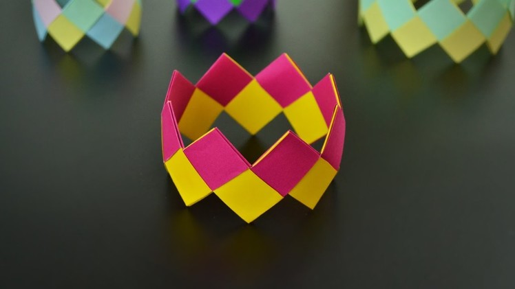 Origami: Bracelet - Instructions in English (BR)