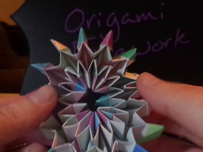 Origami Firework Fidget.Stress Toy