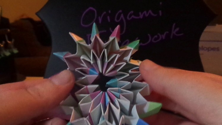 Origami Firework Fidget.Stress Toy