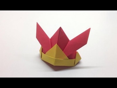 摺紙鋼盔教學 Origami helmet tutorial