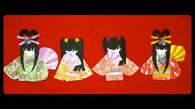 Origami Maniacs 250: Kawaii Japanese Doll Bookmark