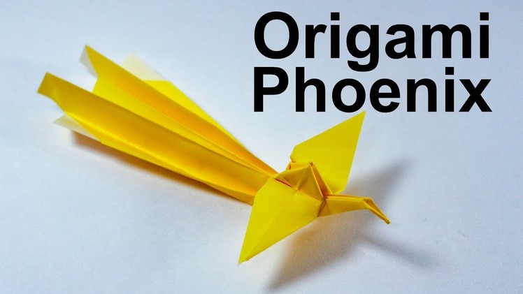 Origami Phoenix Tutorial (Traditional)