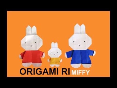 Origami Ri -  Miffy (head)  米菲(摺紙教學 )