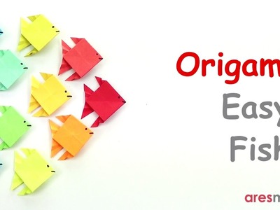 Origami Simple Fish (easy - single sheet)