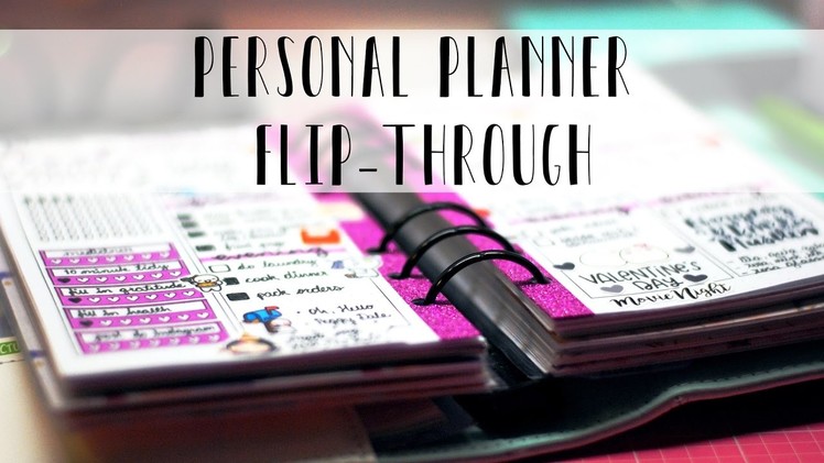 Personal Planner Flip-Through - 8 Months of Spreads!
