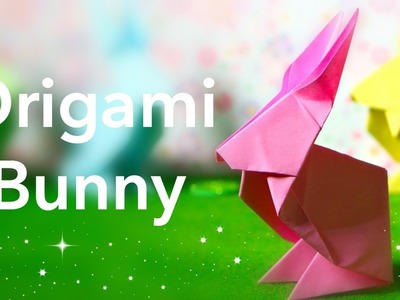 Quick & Easy Origami Easter Bunny | Jessie