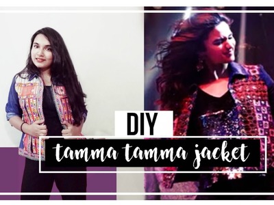 Tamma Tamma Again- DIY Alia Bhatt Inspired  Jacket