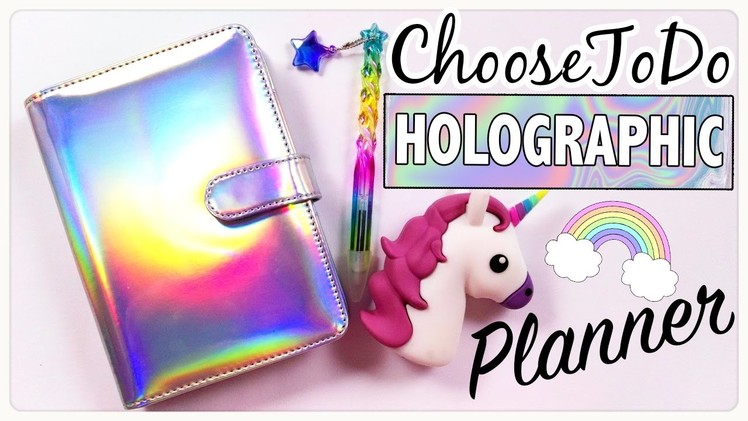 Unbox - Review CHOOSE TODO HOLOGRAPHIC PLANNER - First Review on Youtube !!!