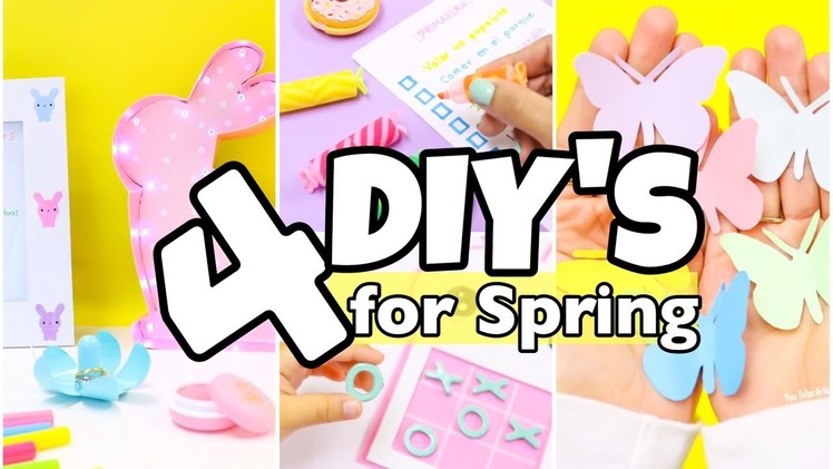 4  DIY Room Decor Ideas-easy crafts for Spring-4 unique DIY Projects