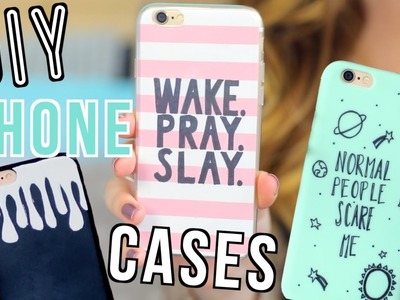 7 Easy DIY Phone Cases!