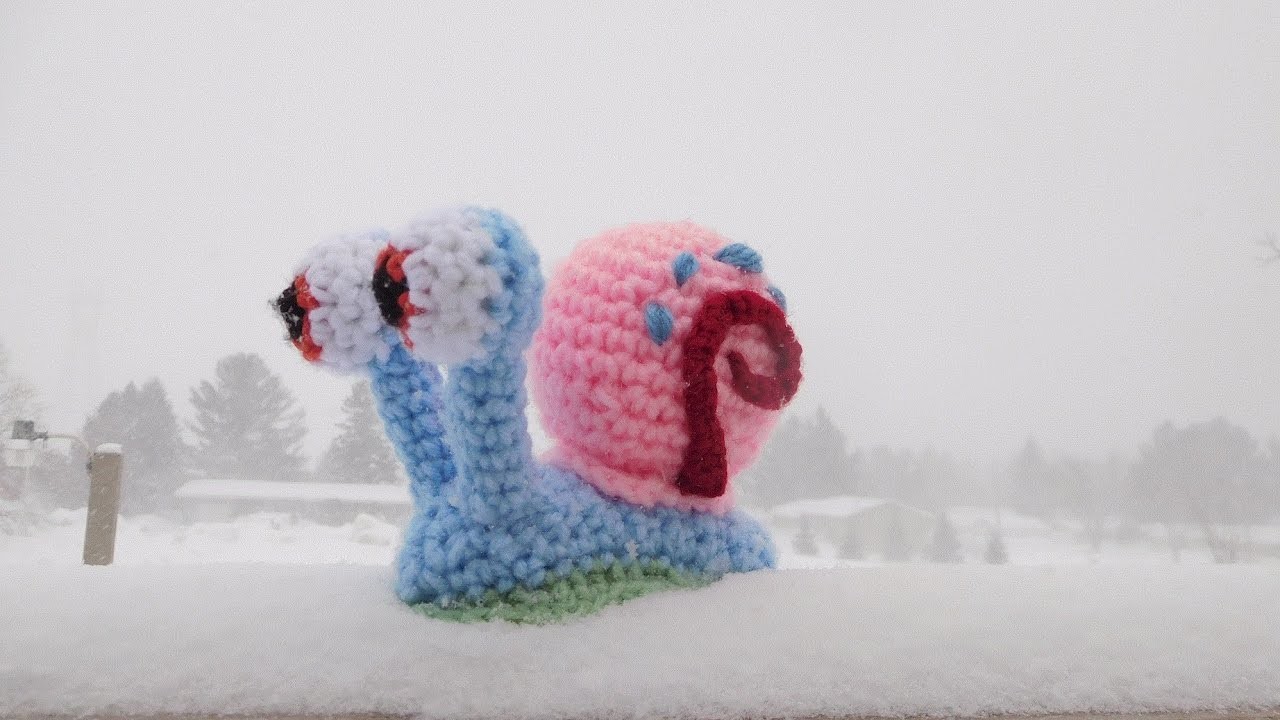 Amigurumi Crochet Gary the Snail