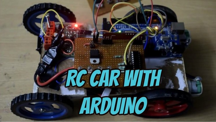 ARDUINO RC CAR CODE WITH RF