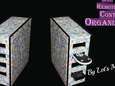 Cardboard Organiser. DIY. Best Out of Waste